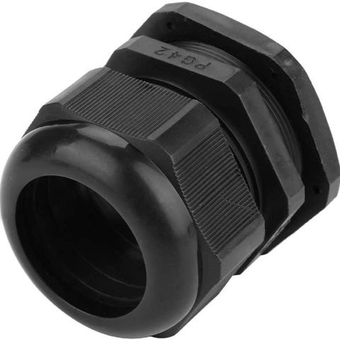 Details about   10PCS PG42 Waterproof  Cable Connector Gland Dia.30-38mm Black NYLON 66 94V-2