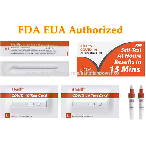 China Antigen Rapid FDA EUA Authorized OTC at-Home Self Test kit ...