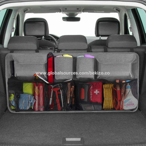 Car Cargo Net Trunk Organizer Hanging Back Seat Storage Organizer Bag for  SUV US