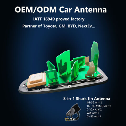 Shark Fin Shape Antenna Am/FM/DAB/3G/4G GPS Antenna - China GPS