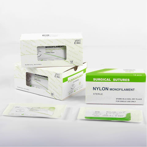 Dr. Stitch 2/0 Training Surgical Sutures – Polyester Braided, Sterile, Pack Of 12