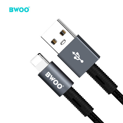BWOO fast charger mobile usb data line cable lightning cable braided ...
