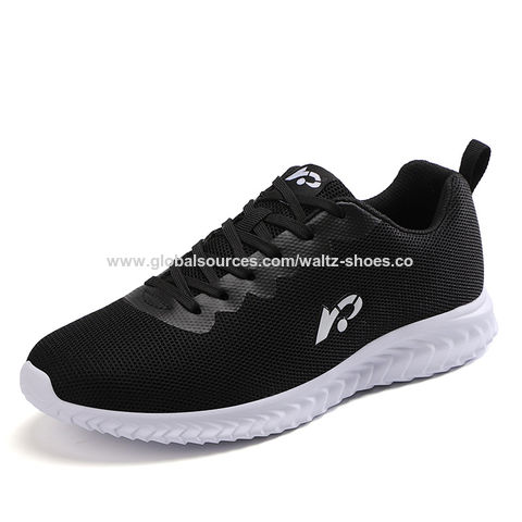 Schwarze Herren Freizeitschuhe Lagerware, günstige Sneaker Restposten, Hersteller von Herrenschuhen