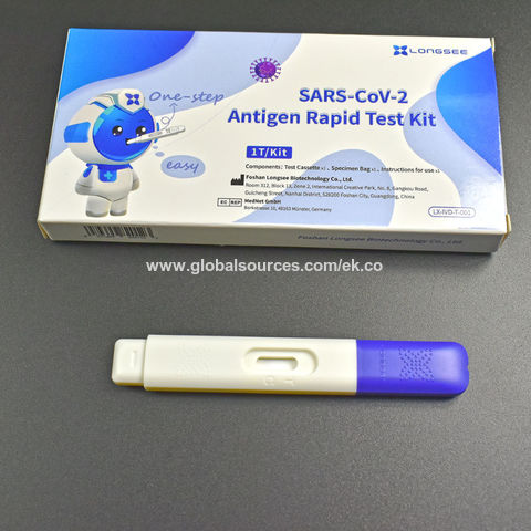 Antigen Rapid Test Kit CE FDA EUA Authorized OTC Saliva Antigen Rapid ...