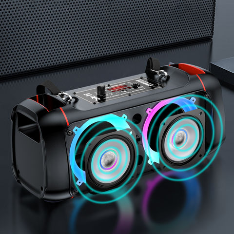 Cassa BTSPKGLOWB Bluetooth RGB Speaker Glow Blu