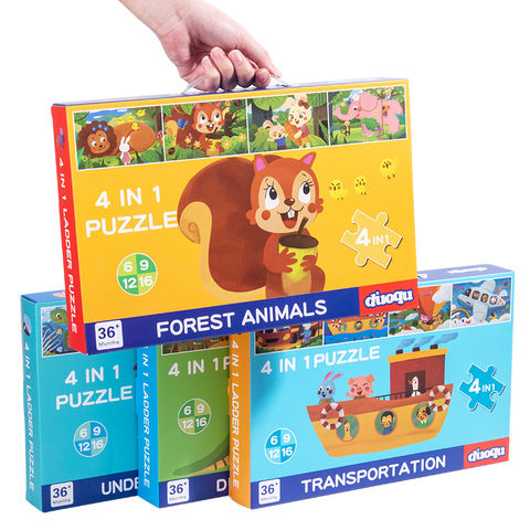 Buy Wholesale China Montessori Toys Wooden Jigsaw Puzzle Advanced Kids ...