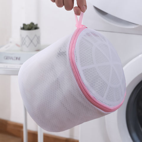 Drawstring Laundry Bag Washing Machine Mesh Net Pouch Clothes Wash Bag CO 