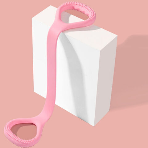 Banda Elástica de Resistência para Exercícios, Corda de Tração, Correia de Tensão, Alongamento Corporal, Faixa de Yoga de Silicone para Treino for sale at factory direct price