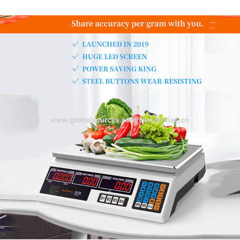 Digital Electronic Price Computing Scale 40kg Weighing Scale - China  Electronic Price Scale, Digital Scale