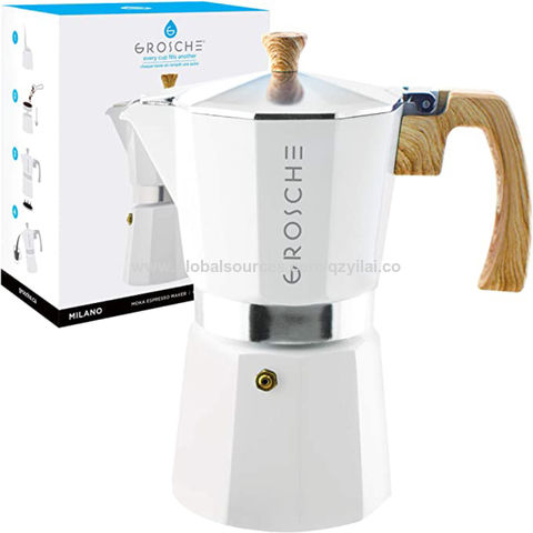 Coffee Mocha Aluminum Moka Pot 