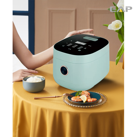 Cute electric cooker household mini multifunctional rice cooker for 2  people small soup cooker for 1 person 1.2L
