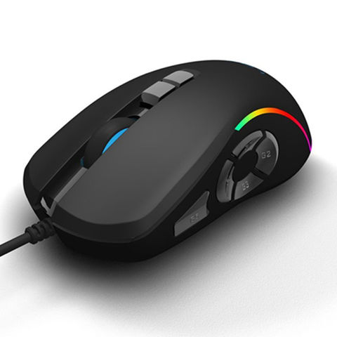 Scriptable Gaming Mouse Programmable Gamer Mouse,10D Optical 826 Sensor Macro Software Game ...