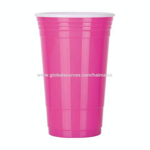 16 oz reusable plastic party cup