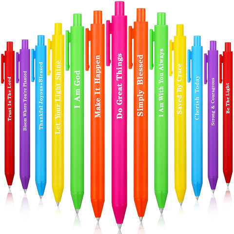 Buy Wholesale China Inspirational Pens Colorful Motivational