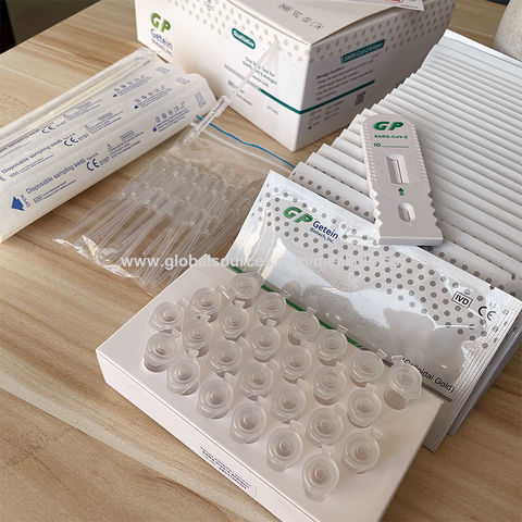 Cov 19 Antigen Rapid Test Kit professional and self testing pre-filled ...