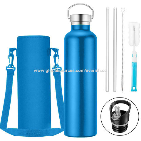 Glass Bottle Water Bottle 1000Ml Glass Water Bottle Thermos Glass Flask  Sport Glass Bottles Bike Cup Double Bottom Glass Thermos - AliExpress