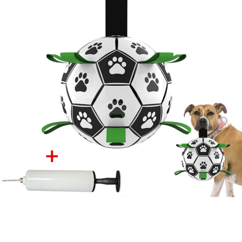 Interactive Dog Ball Toys with Chew Rope, Dog Chew Balls Exercise