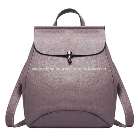 brown leather backpack purses