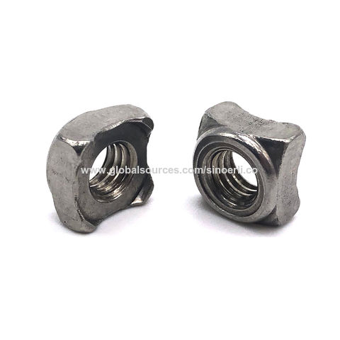 Buy Wholesale China Square Threaded Welding Nut Din928 Aluminum Fixing ...