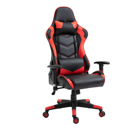 Ergonomischer RGB-Gaming-Stuhl aus rotem PU-Leder für Homeoffice zum Fabrikpreis for sale at factory direct price