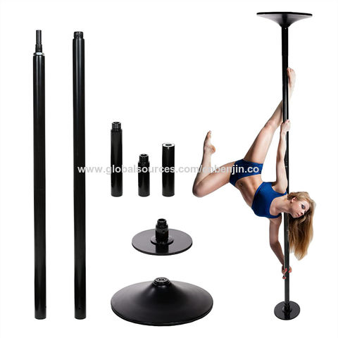 Portable Dance Pole Static Spinning Exercise Fitness Adjustable 45mm 