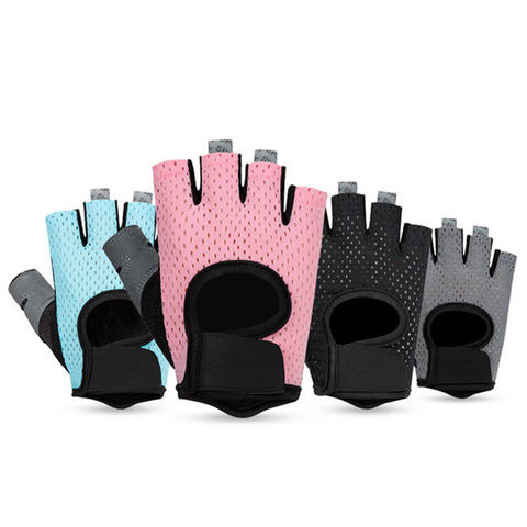 Wholesale No Slip Wear Resistant Fitness Deadlift Breathable Half Finger  Weightlifting Gloves - China Wrist Wraps and Wrist Support price
