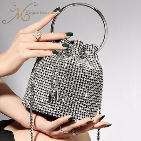 New Oval Colorful Luxury Party Crystal Bag Factory Wholesale Boutique  rhinestone Clutch Purse Evening Bag banquet Handbag SC760 - AliExpress