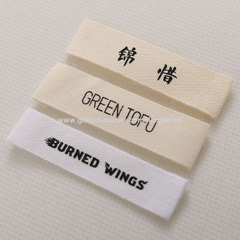 100 Custom Clothing Labels, Silky Satin With FREE Cutting, Woven Edges,  Fabric Labels, Sew-in Custom Care Labels, Garment Labels -  Hong Kong