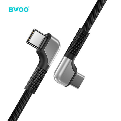 BWOO 60W 3A PD Fast Charging USB Type C To USB Type C Cable for Samsung ...