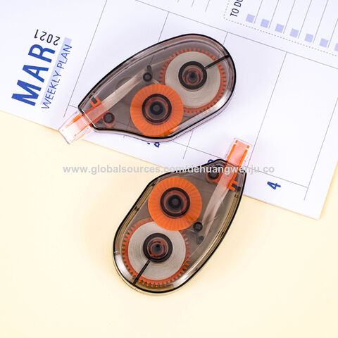 Cintas de corrección personalizadas PET blanco barato de 5mm * 6m/8m DHA para la escuela for sale at factory direct price