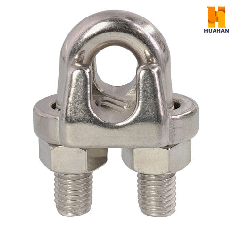 Heavy Duty U. S. Type Wire Rope Clip - China Wire Rope Clip, Malleable  Steel Rope Clips