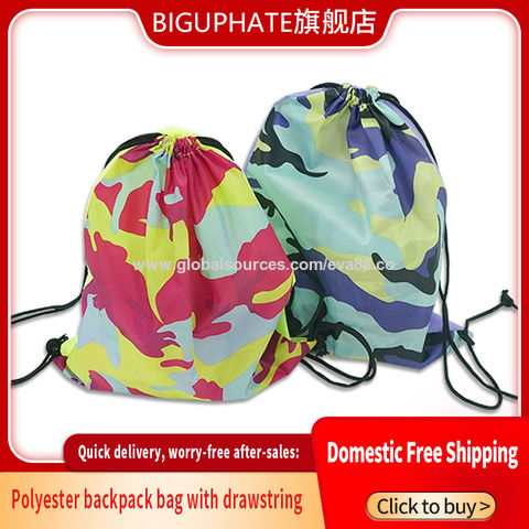 lightweight drawstring backpack