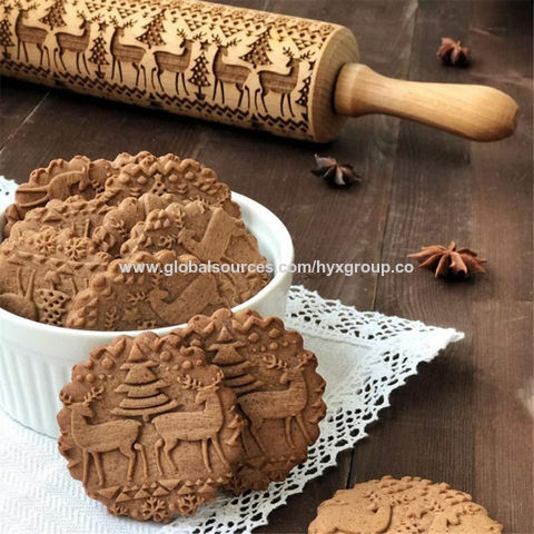 شوبك مطبخ خشبي بنقشة عيد الميلاد محفور for sale at factory direct price