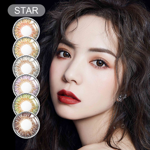 Magister 3 Tone Colored 14.5mm Eye Contact Lens Soft Cosmetic Wholesale ...