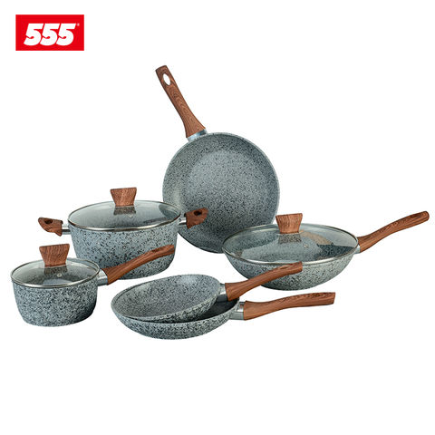 Buy Wholesale China 5pcs Iron Cookware Set Nonstick Pots And Pans