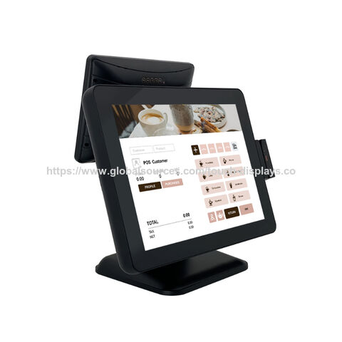 15 Inch Pos True Flat Sensitive Touch All-in-one Pos Terminal Machine ...