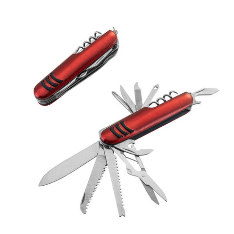 Oem 11 Multifunction Pocket Knife, Featuring Fish Scaler And Hook