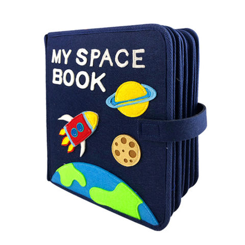 MY SPACE Handmade Busy Book/ Quiet Book/ Montessori Book