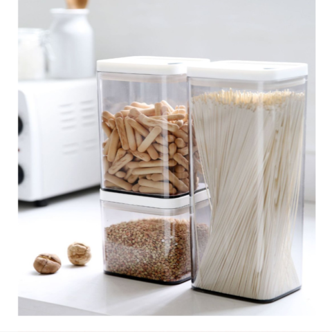 Grains Sealed Bag Food Storage Containers Transparent Thickened Bulk  Container for Food Bean Cereals Food-Grade Organizer Bags