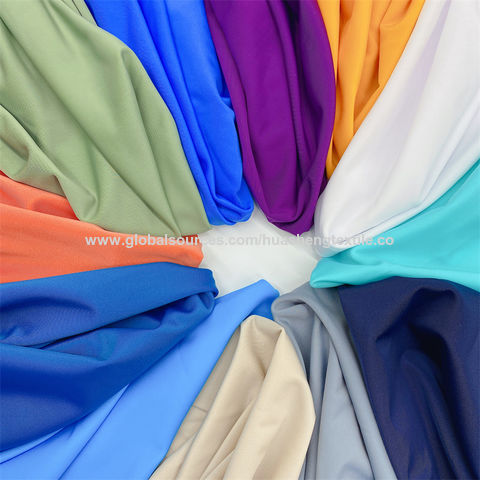 Polyester Spandex Lycra Two Way Tricot Fabric For Swimwear