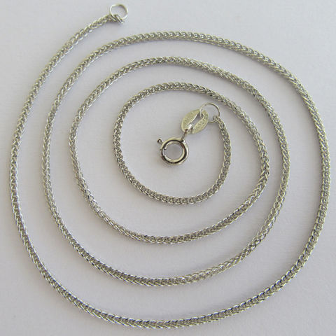 925 Sterling Silver 1.2mm Octagonal Polished Snake Chain Necklace 7-30 