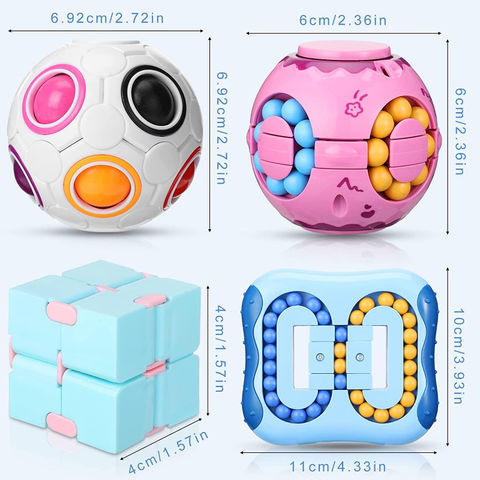 Forfait Fidget Toys, 33 pièces, Fidget Jouets Set, Jouet Fidget, Toupies à main