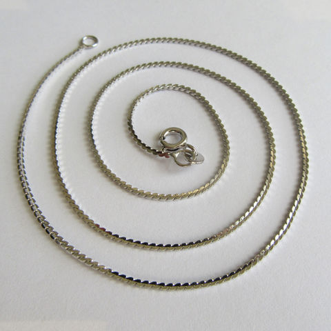 Sterling Silver Chains 