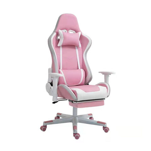 pink rgb gaming chair