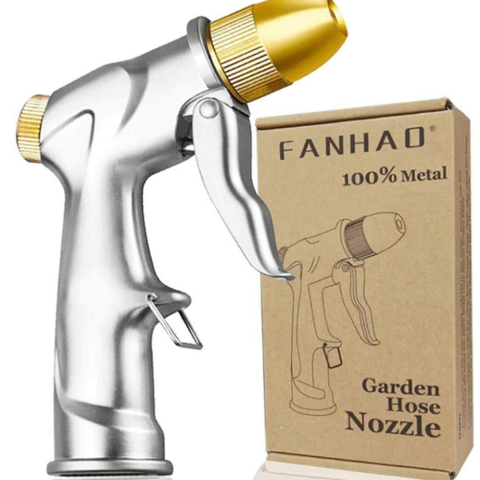 Buy Wholesale China Upgrade Garden Hose Nozzle Sprayer, 100% Heavy Duty  Metal Handheld Water Nozzle High Pressure In 4 S & Upgrade Garden Hose  Nozzle Sprayer at USD 16.83