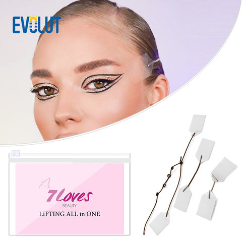 40 pçs invisível face lifting tape invisível v-line remendo bandas