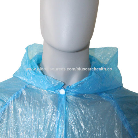 clear plastic raincoat