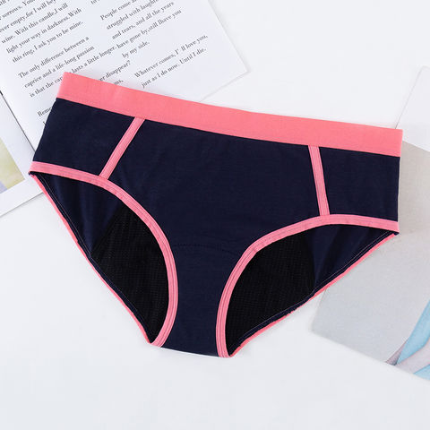 Buy China Wholesale Women Ladies Hot Selling 4 Layers Leak Proof Maternity  Period Cotton Panties & Women Boxer Brief $0.8