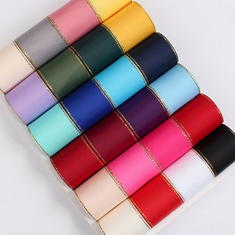 35 Plain Coloured Double Sided/Faced Small 1/8" inch Grosgrain Ribbon 3mm