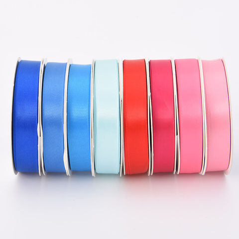 1/8 Inch 300 Yards Solid Color Satin Thin Ribbon Double Faced